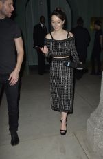 KATJA HEBERS Leaves Dinner Party at Kaspia in West Hollywood 10/18/2022