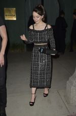 KATJA HEBERS Leaves Dinner Party at Kaspia in West Hollywood 10/18/2022