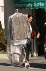 KAYLA EWELL Out for Her Clothes at a Dry Cleaners in Los Angeles 10/06/2022