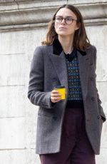 KEIRA KNIGHTLEY Out and About in London 10/03/2022