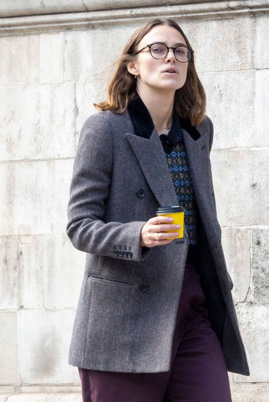 KEIRA KNIGHTLEY Out and About in London 10/03/2022