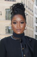 KEKE PALMER Leaves Her Hotel in Paris 10/04/2022