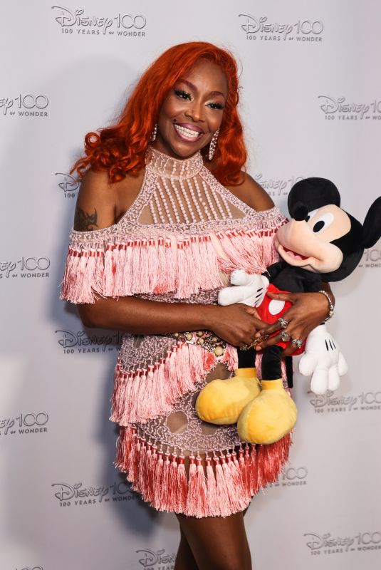 KELE LE ROC at Disney100 Event at Banking Hall in London 10/27/2022