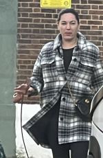 KELLY BROOK and Jeremy Parisi Out with Their Dog in London 10/21/2022