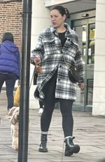 KELLY BROOK and Jeremy Parisi Out with Their Dog in London 10/21/2022