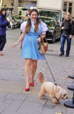 KELLY BROOK Arrives at Noise Day at Global Radio in London 10/07/2022