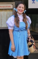 KELLY BROOK Arrives at Noise Day at Global Radio in London 10/07/2022