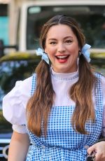 KELLY BROOK Arrives at Noise Day at Global Radio in London 10/07/2022