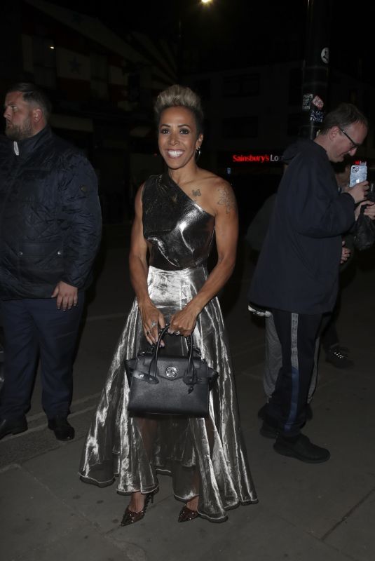 KELLY HOLMES Arrives at Attitude Awards 2022 in London 10/12/2022