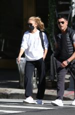 KELLY RIPA and Mark Consuelos Out in New York 10/11/2022