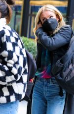 KELLY RIPA Arrives at an Interview with Katie Couric in New York 10/19/2022