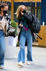 KELLY RIPA Arrives at an Interview with Katie Couric in New York 10/19/2022