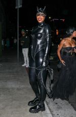 KELLY ROWLAND Arrives at Halloween Party at TAO in Hollywood 10/29/2022