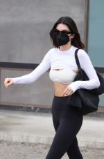 KENDALL JENNER Leaves Morning Pilates Class in West Hollywood 10/10/2022