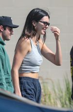 KENDALL JENNER Out Walking with Friends in Beverly Hills 10/13/2022