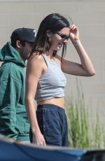 KENDALL JENNER Out Walking with Friends in Beverly Hills 10/13/2022