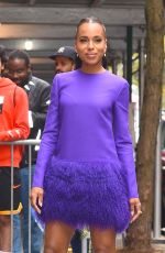 KERRY WASHINGTON Arrives at ABC Studios in New York 10/26/2022