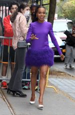 KERRY WASHINGTON Arrives at The View in New York 10/26/2022