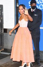 KERRY WASHINGTON Arrives at Today Show in New York 10/25/2022