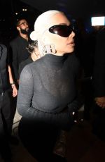 KIM KARDASHIAN Arrives at Celebration of Life for J.R. Ridinger in Miami 10/08/2022
