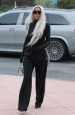KIM KARDASHIAN Arrives at Her Daughter Basketball Game at Sports Academy Fitness Center in Thousand Oaks 10/14/2022