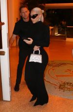 KIM KARDASHIAN Arrives at JR Ridinger