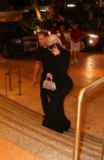 KIM KARDASHIAN Arrives at JR Ridinger