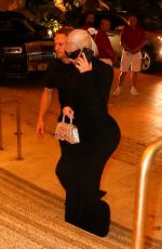 KIM KARDASHIAN Arrives at JR Ridinger