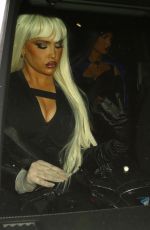 KIM KARDASHIAN Arrives at Kendall Jenner