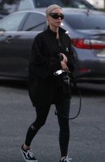 KIM KARDASHIAN Arrives at North