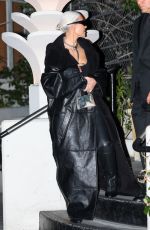 KIM KARDASHIAN Leaves Tiffany & Co. Lock Event in West Hollywood 10/26/2022