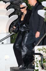 KIM KARDASHIAN Leaves Tiffany & Co. Lock Event in West Hollywood 10/26/2022