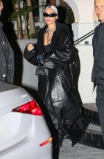 KIM KARDASHIAN Leaves Tiffany & Co. Lock Event in West Hollywood 10/26/2022