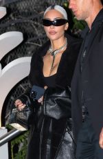 KIM KARDASHIAN Leaves Tiffany & Co. Lock Event in West Hollywood 10/26/2022