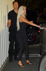 KIM KARDASHIAN on Her 42nd Birthday at Her Daughter