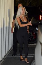 KIM KARDASHIAN on Her 42nd Birthday at Her Daughter