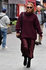 KIMBERLEY WALSH Arrives at Global Radio Studios in London 10/13/2022