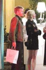 KIRSTEN DUNST and Jesse Plemons Leaves San Vicente Bungalows in West Hollywood 10/08/2022