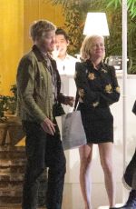 KIRSTEN DUNST and Jesse Plemons Leaves San Vicente Bungalows in West Hollywood 10/08/2022