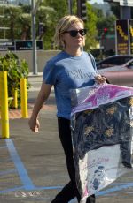 KIRSTEN DUNST Leaves Dry Cleaning in Los Angeles 10/09/2022