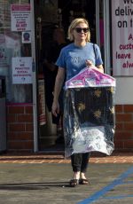 KIRSTEN DUNST Leaves Dry Cleaning in Los Angeles 10/09/2022