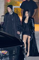 KOURTNEY KARDASHIAN and KRIS and KENDALL JENNER Arrives at Kim