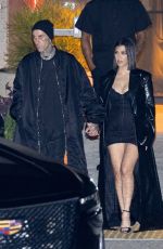 KOURTNEY KARDASHIAN and KRIS and KENDALL JENNER Arrives at Kim