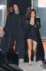 KOURTNEY KARDASHIAN and KRIS and KENDALL JENNER Arrives at Kim