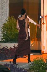 KOURTNEY KARDASHIAN and KRIS and KENDALL JENNER Arrives at Kim