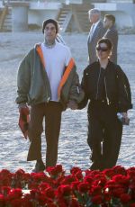 KOURTNEY KARDASHIAN and Travis Barker Celebrate Their 1st Anniversary at a Beach in Santa Barbara 10/17/2022