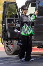 KOURTNEY KARDASHIAN and Travis Barker Heading to a Studio in Calabasas 10/26/2022