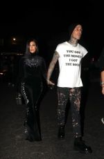 KOURTNEY KARDASHIAN and Travis Barker Leaves Landon Barker