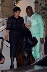 KRIS JENNER Leaves Tiffany & Co Event at Sunset Towers in West Hollywood 10/26/2022