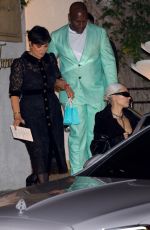KRIS JENNER Leaves Tiffany & Co Event at Sunset Towers in West Hollywood 10/26/2022